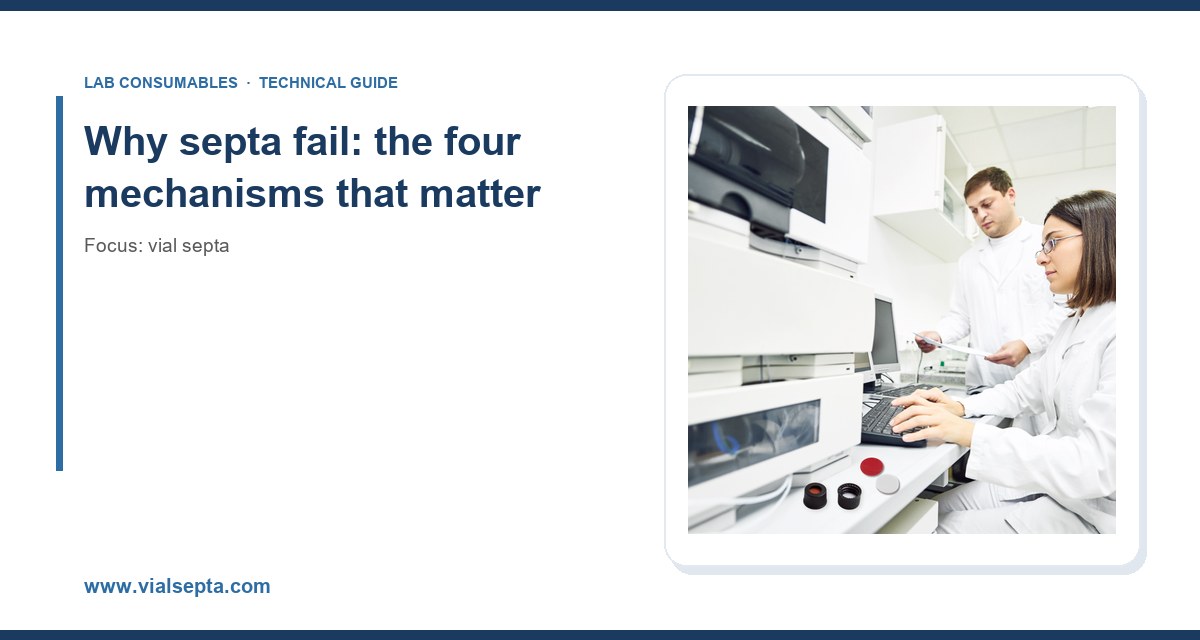 Why septa fail: the four mechanisms that matter
