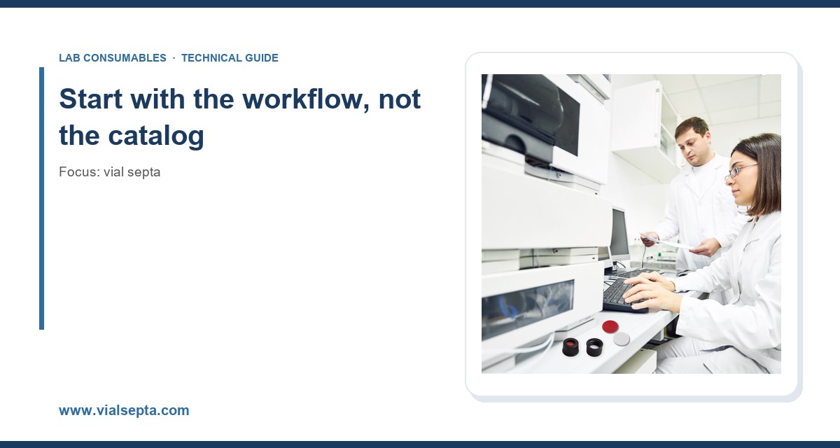 Start with the workflow, not the catalog