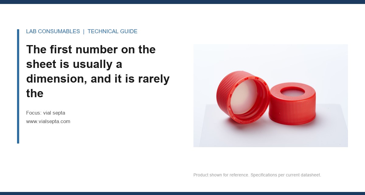 The first number on the sheet is usually a dimension, and it is rarely the